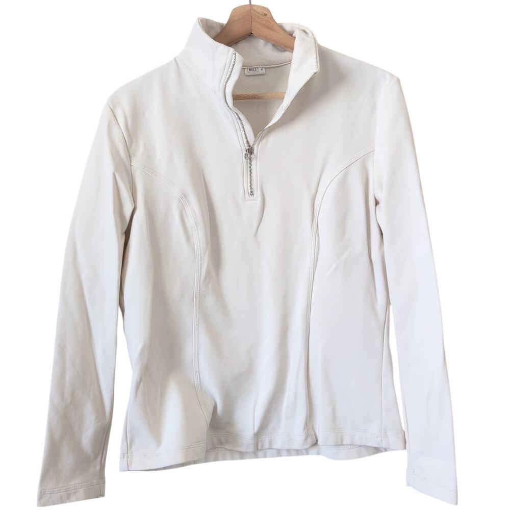 NILS Long‎ Sleeve Fleece Top Womens Pullover 1/4 Zip Ski Snow Outdoor Warm XL